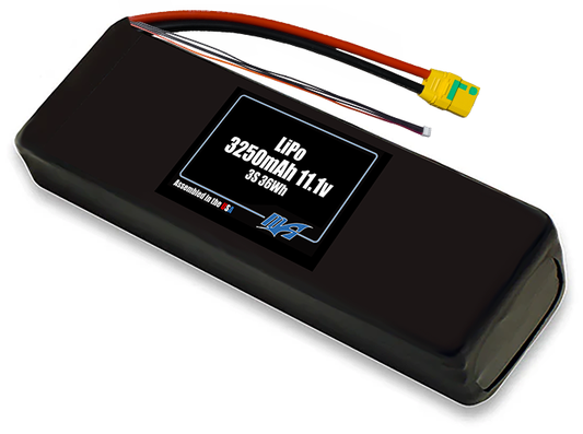 LiPo 3250mAh 3S 11.1v Battery Pack