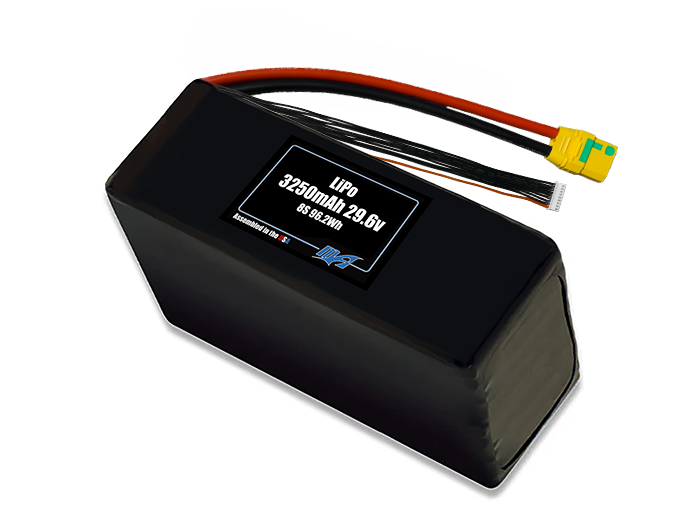 LiPo 3250mAh 8S 29.6v Battery Pack – MaxAmps Lithium Batteries
