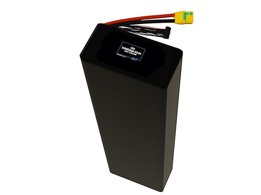 Compact 66.6-volt 51000mAh lithium-polymer battery, built for lightweight drone, UAV, and robotics projects.