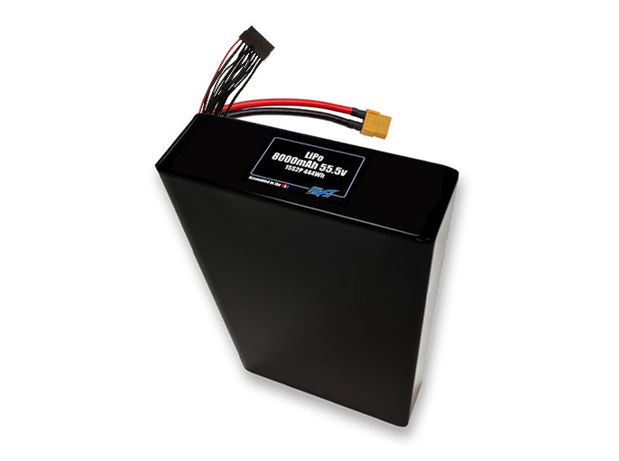 LiPo 8000mAh 15S2P 55.5v Battery Pack – MaxAmps Lithium Batteries