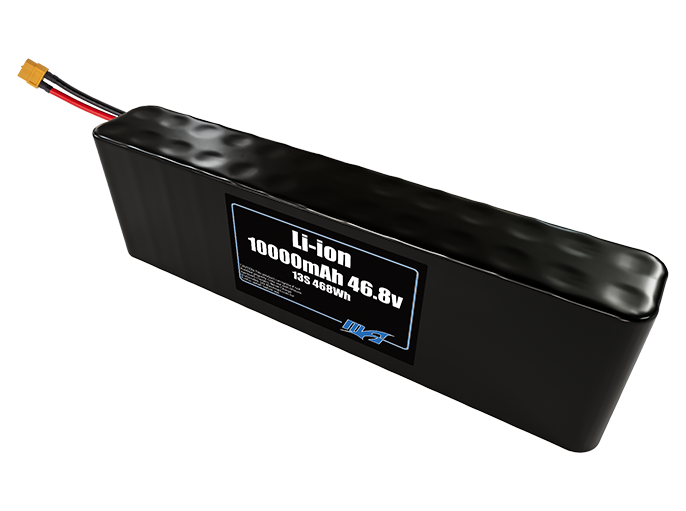 Li-ion 10000 13S2P 46.8v Battery Pack