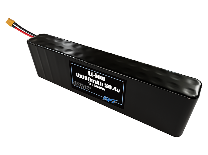 Li-ion 10000mAh 14S2P 50.4v Battery Pack