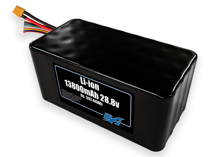 Li-ion 13800 8S4P 28.8v Battery Pack – MaxAmps Lithium Batteries