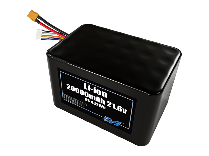 Li-ion 20000mAh 6S4P 21.6v Battery Pack – MaxAmps Lithium Batteries