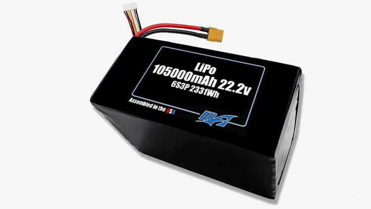 LiPo 105000mAh Packs