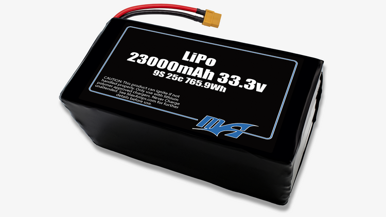 9S LiPo Batteries 33.3v