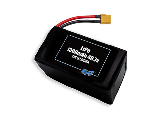 LiPo 1300 11S 40.7v Battery Pack