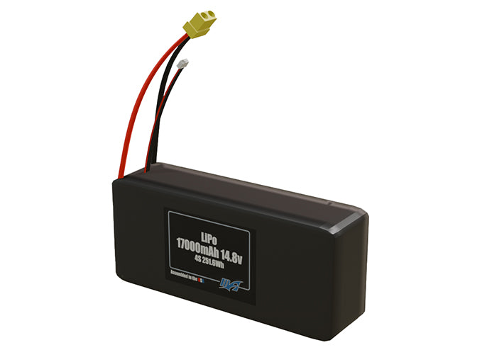 LiPo 17000mAh 4S 14.8v Battery Pack