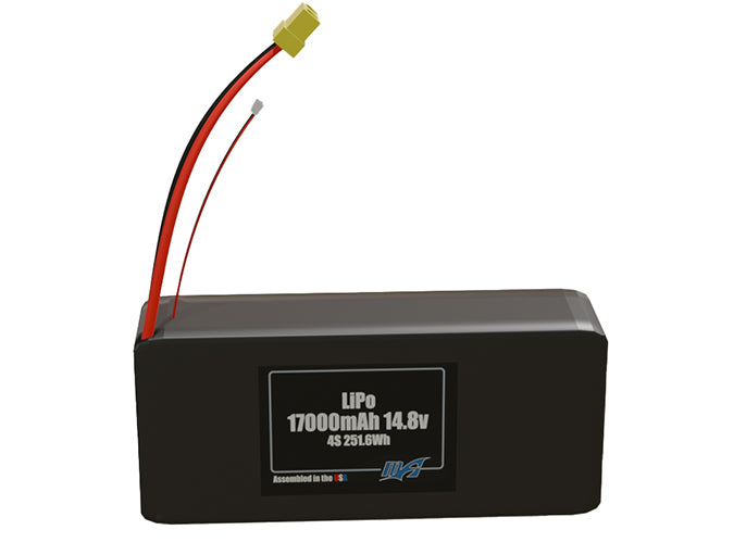 LiPo 17000mAh 4S 14.8v Battery Pack