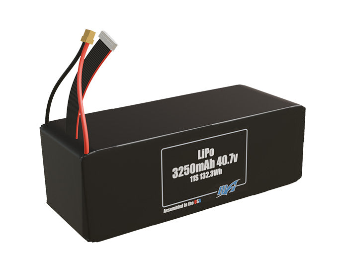 LiPo 3250mAh 11S 40.7v Battery Pack