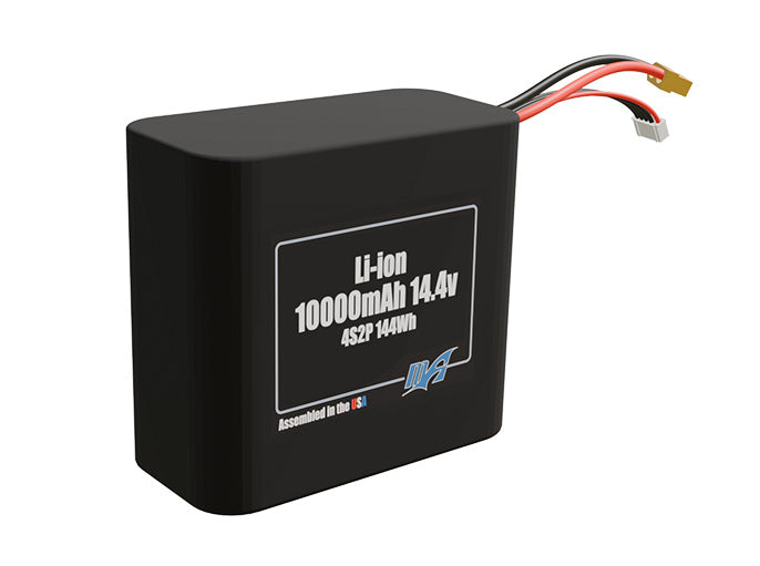 Li-ion 10000mAh 4S2P 14.4v Battery Pack
