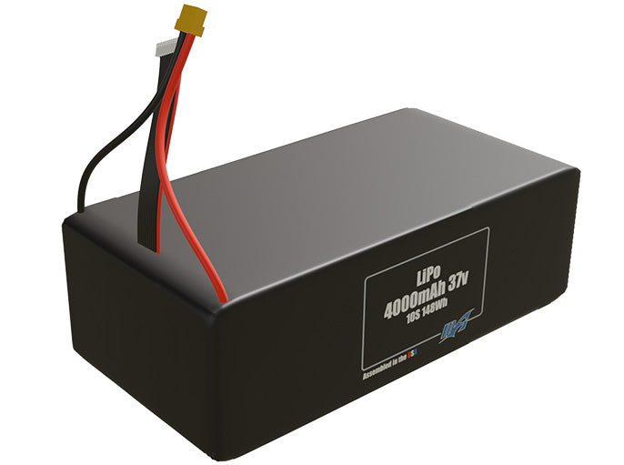 LiPo 4000mAh 10S 37v Battery Pack