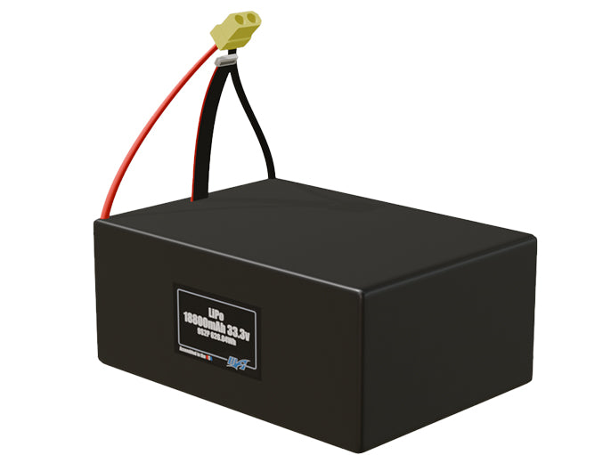 LiPo 18800mAh 9S2P 33.3v Battery Pack