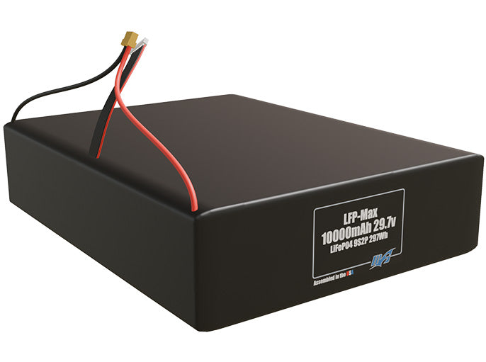LFP-Max LiFePO4 10000 9S2P 29.7v Battery Pack