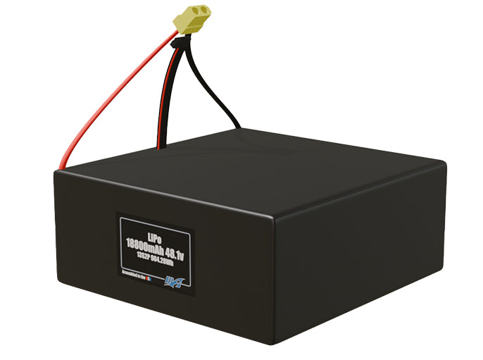 LiPo 18800mAh 13S2P 48.1v Battery Pack