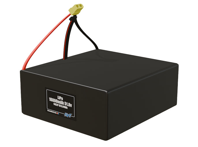 LiPo 18800mAh 14S2P 51.8v Battery Pack
