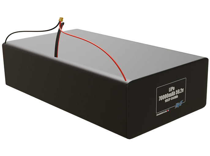LiPo 70000mAh 16S2P 59.2v Battery Pack