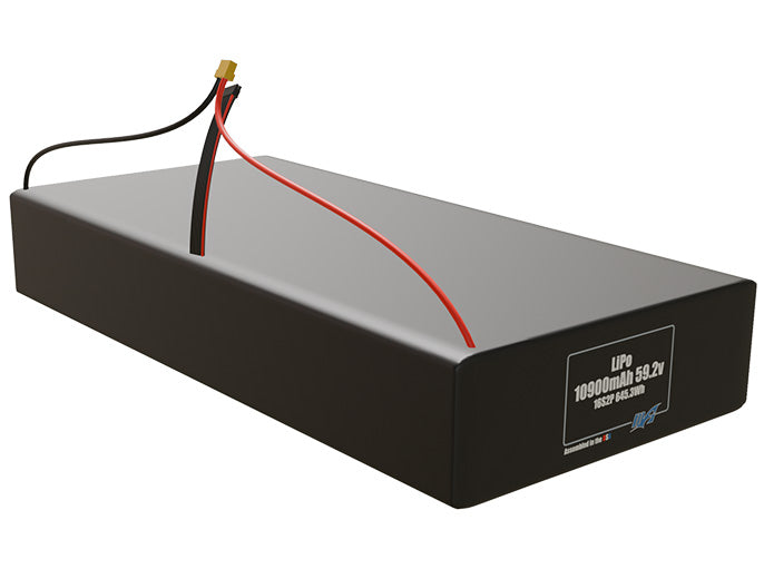 LiPo 10900mAh 16S2P 59.2v Battery Pack