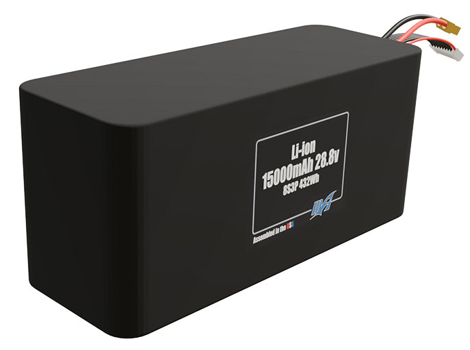 Li-ion 15000mAh 8S3P 28.8v Battery Pack