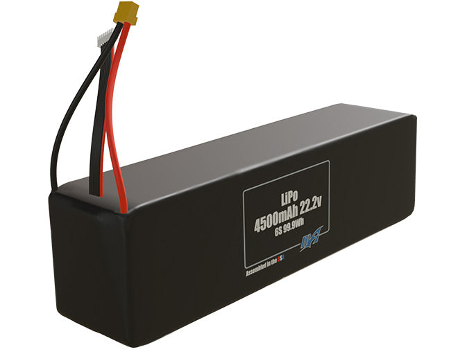 LiPo 4500mAh 6S 22.2v Battery Pack