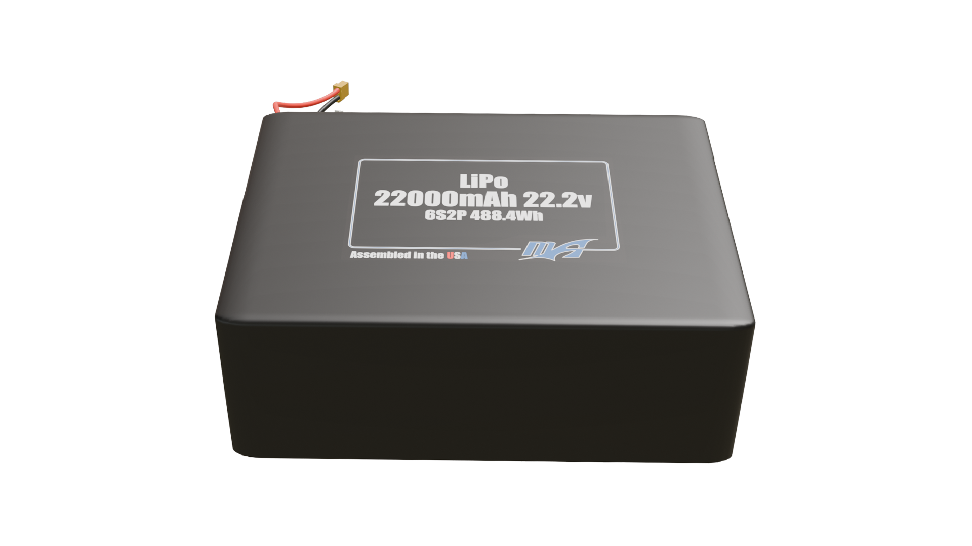 LiPo 22000mAh 6S2P 22.2v SBS Battery Pack