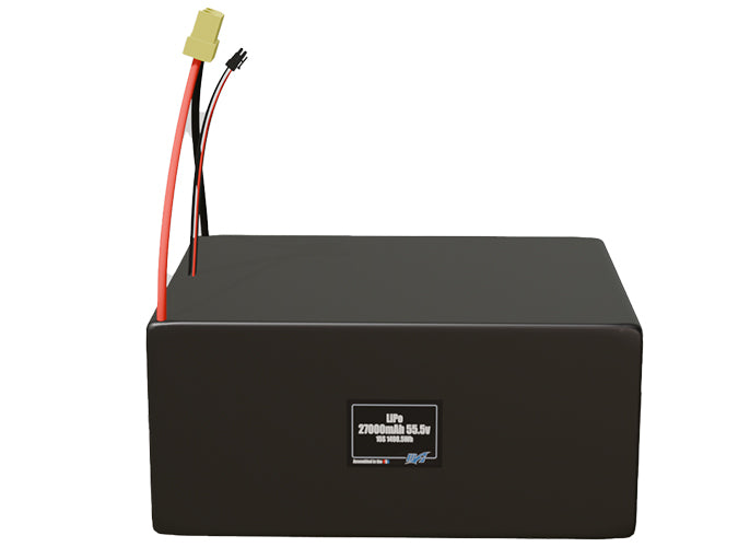 LiPo 27000mAh 15S 55.5v Battery Pack