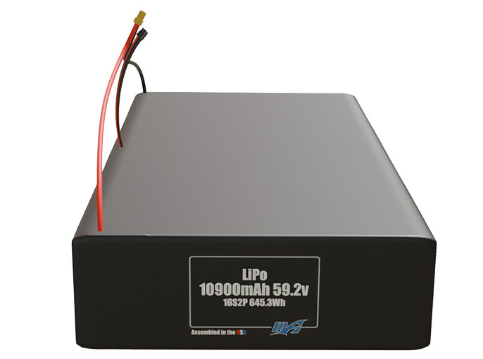 LiPo 10900mAh 16S2P 59.2v Battery Pack