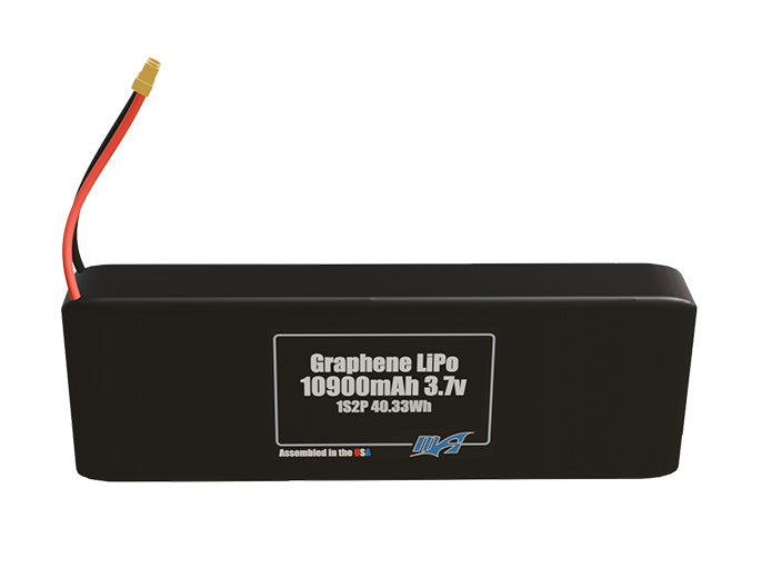 LiPo 10900mAh 1S2P 3.7v Battery Pack