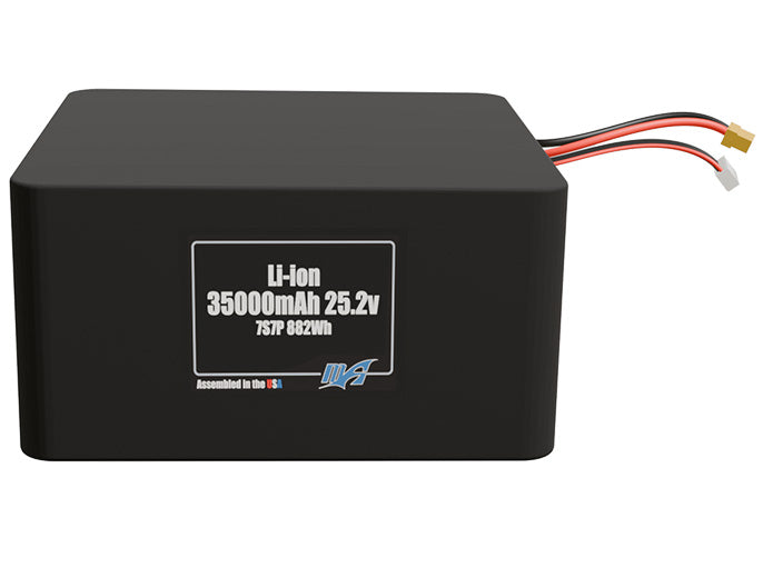 Li-ion 35000mAh 7S7P 25.2v Battery Pack