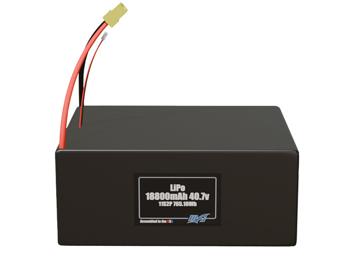 LiPo 18800mAh 11S2P 40.7v Battery Pack