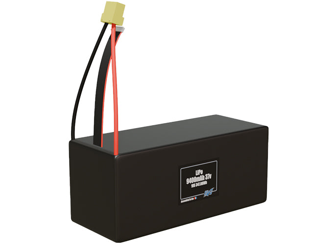 LiPo 9400mAh 10S 37v Battery Pack