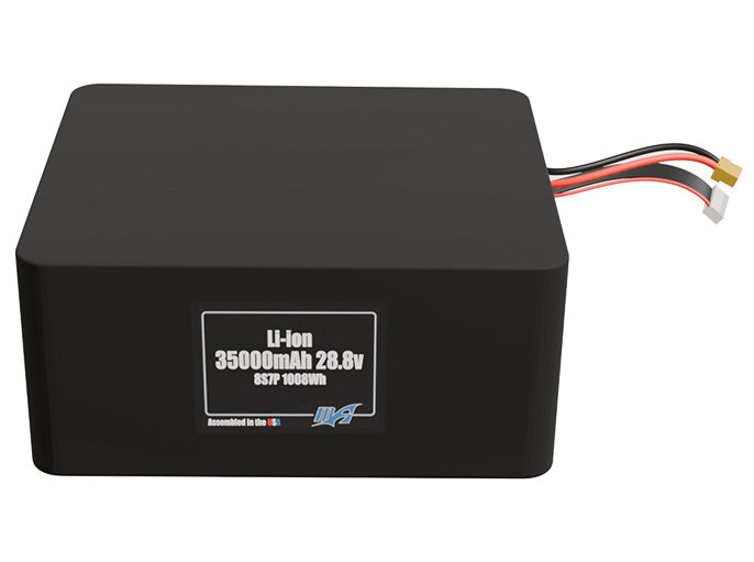 Li-ion 35000mAh 8S7P 28.8v Battery Pack