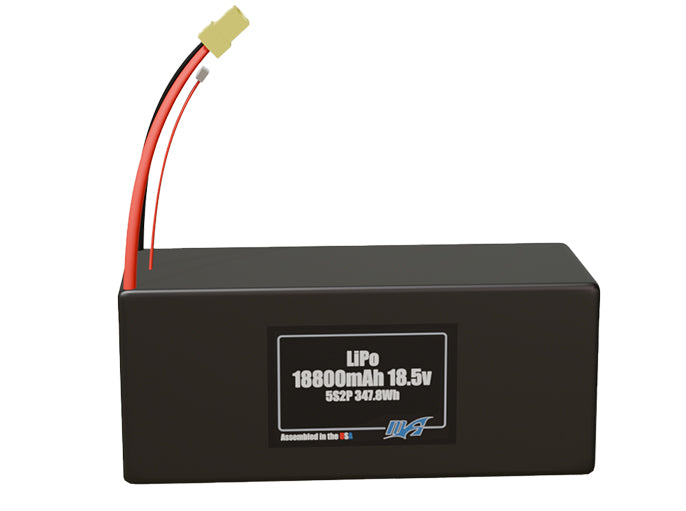 LiPo 18800mAh 5S2P 18.5v Battery Pack