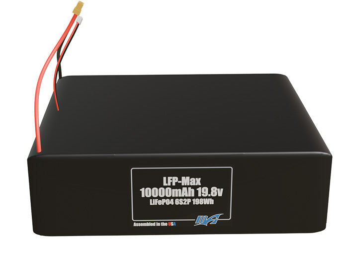 LFP-Max LiFePO4 10000 6S2P 19.8v Battery Pack