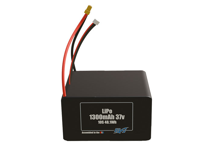 LiPo 1300mAh 10S 37v Battery Pack