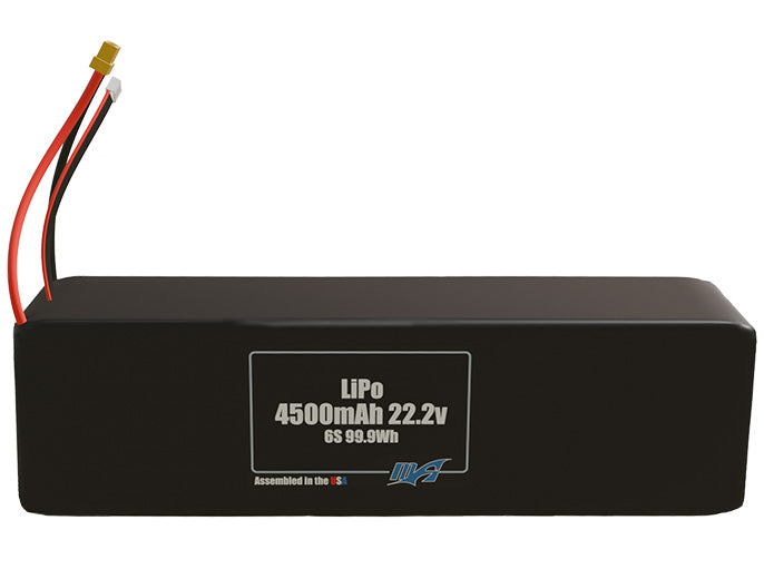 LiPo 4500mAh 6S 22.2v Battery Pack