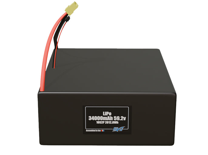 LiPo 18800mAh 16S 59.2v Battery Pack