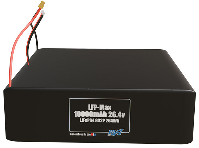LFP-Max LiFePO4 10000 8S2P 26.4v Battery Pack