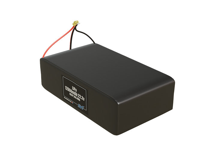 LiPo 12000mAh 6S2P 22.2v Battery Pack