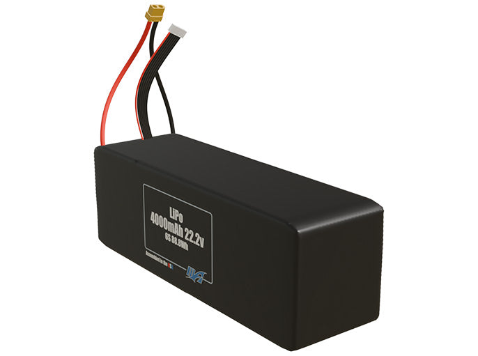 LiPo 4000mAh 6S 22.2v Battery Pack