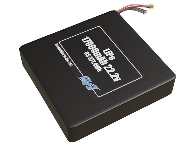 LiPo 17000mAh 6S 22.2v SBS Battery Pack