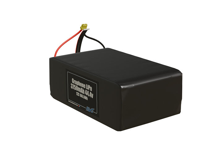 Graphene LiPo 3750mAh 12S 44.4v Battery Pack