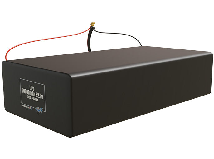 LiPo 70000mAh 17S2P 62.9v Battery Pack