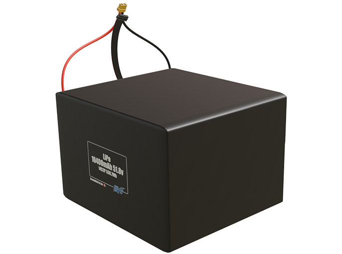 Graphene LiPo 10400mAh 14S2P 51.8v SBS Battery Pack