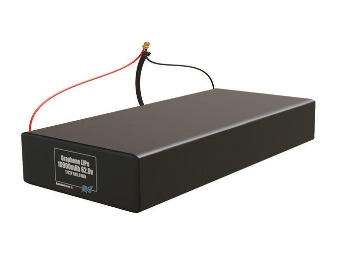 LiPo 10900mAh 17S2P 62.9v Battery Pack