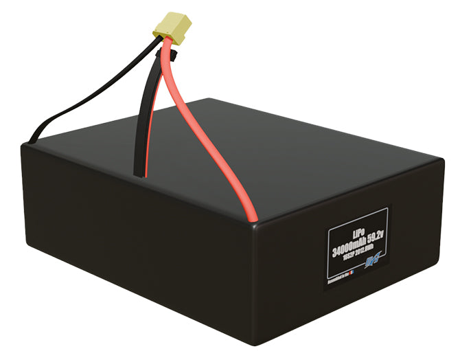 LiPo 18800mAh 16S 59.2v Battery Pack