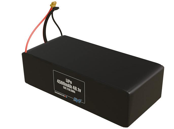 LiPo 4500mAh 13S 48.1v Battery Pack