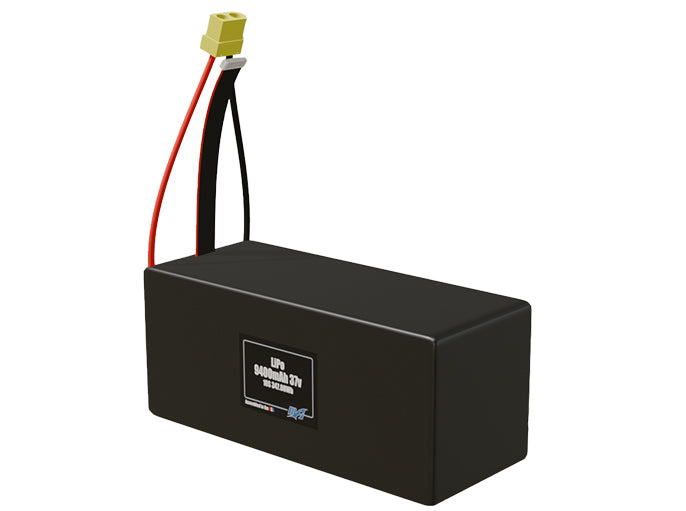 LiPo 9400mAh 10S 37v Battery Pack