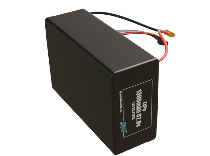 LiPo 1300mAh 17S 62.9v Battery Pack
