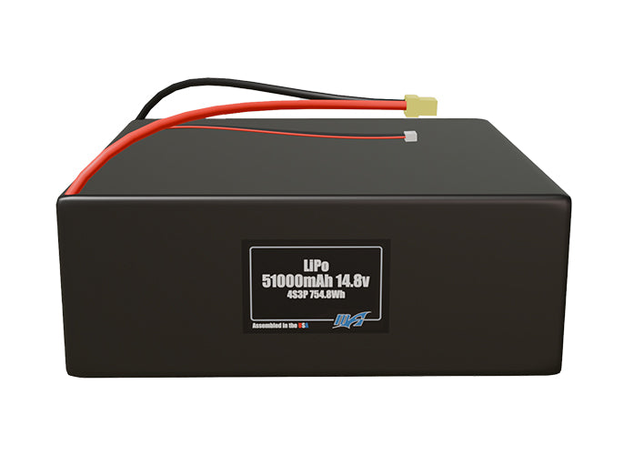 LiPo 51000mAh 4S3P 14.8v Battery Pack – MaxAmps Lithium Batteries